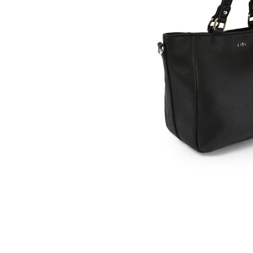 Emigdia Cartera Tipo Dos Asas Negro-2