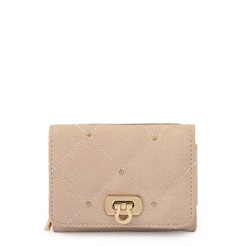Billetera cierre exterior pequeña plum rosa viejo-0