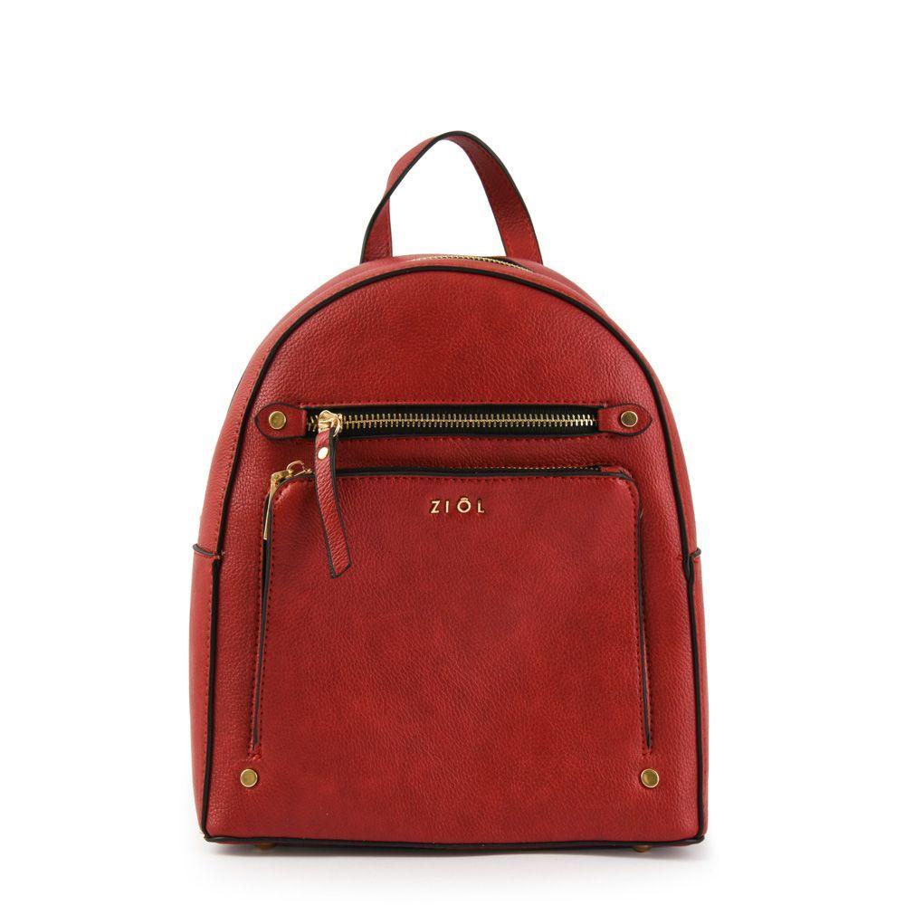 Mochila Ziol Mediana Adrienne Rojo-0