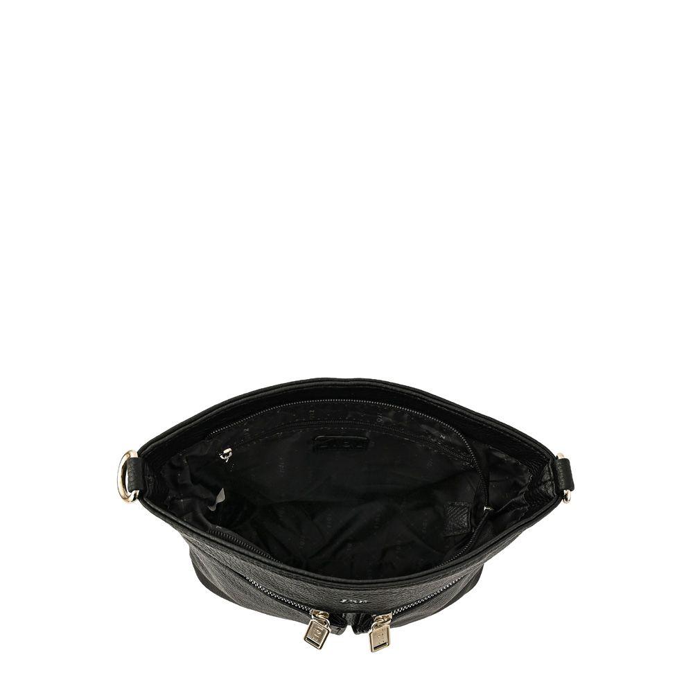 Cartera bandolera mediana cora negro-3