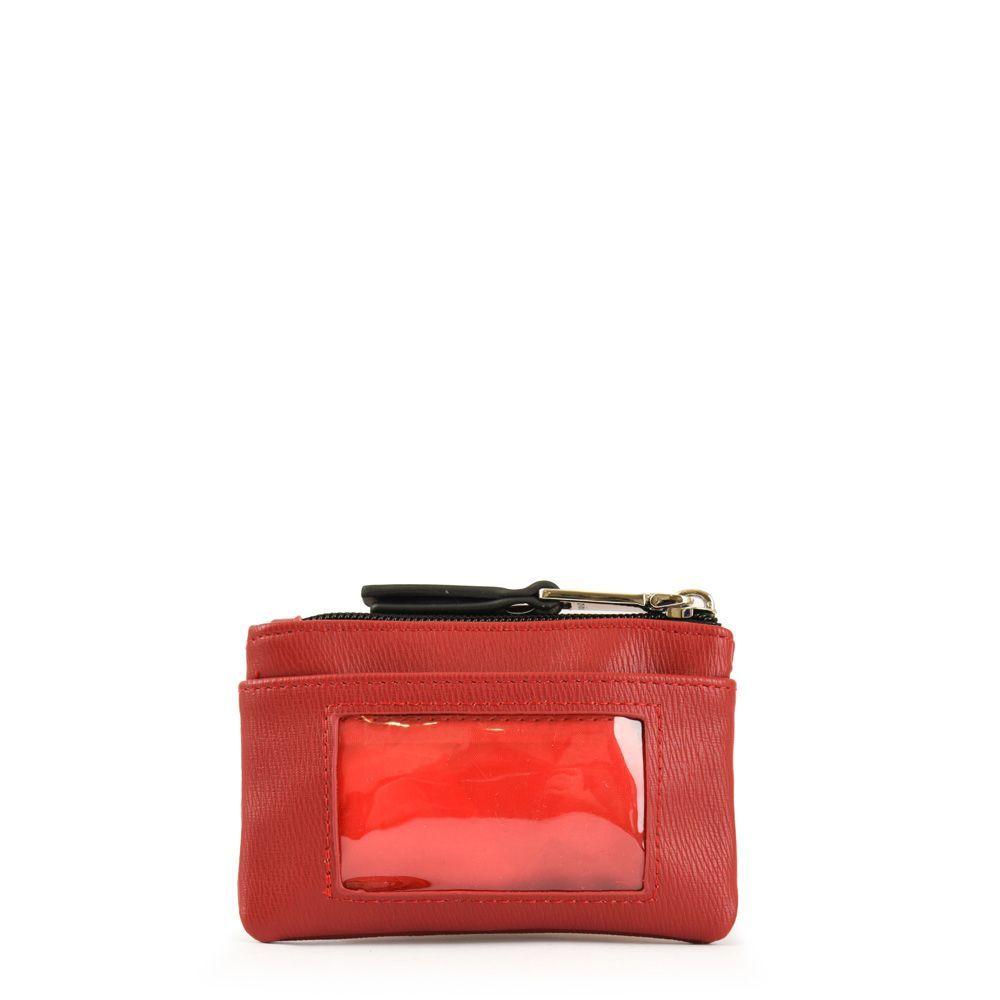 Monedero Ziol Pequeña Fraila Rojo -1