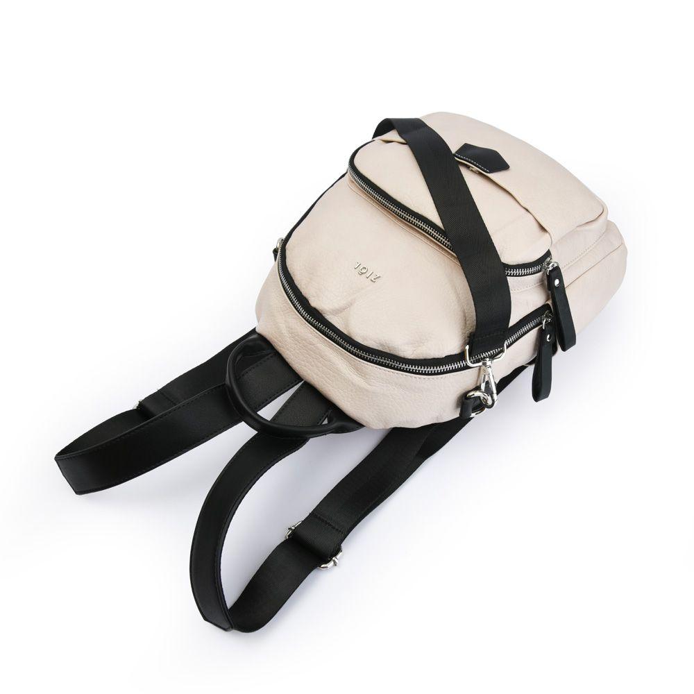 Mochila mediana lilio beige-3