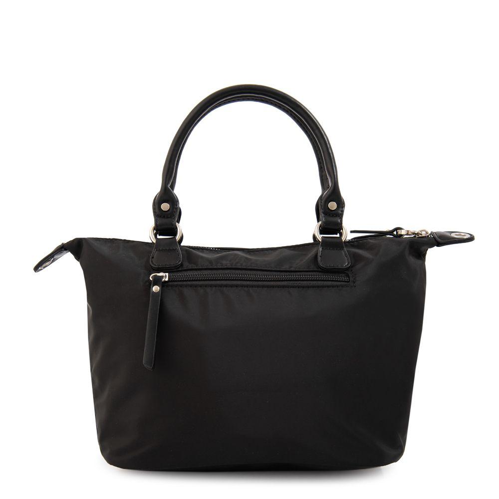 Cartera tote fanny mediana negro-2