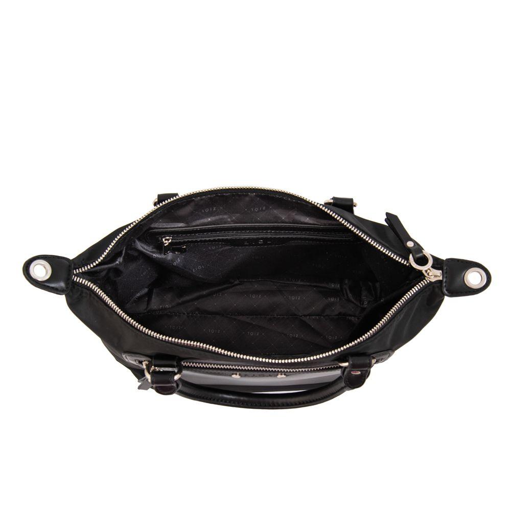 Cartera tote fanny mediana negro-3