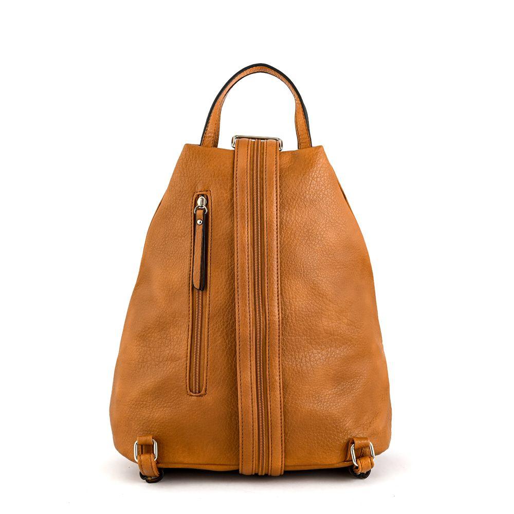 Mochila mediana kristal camel-2