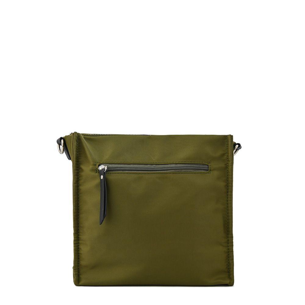 Cartera bandolera pequeña katyna verde oliva-2