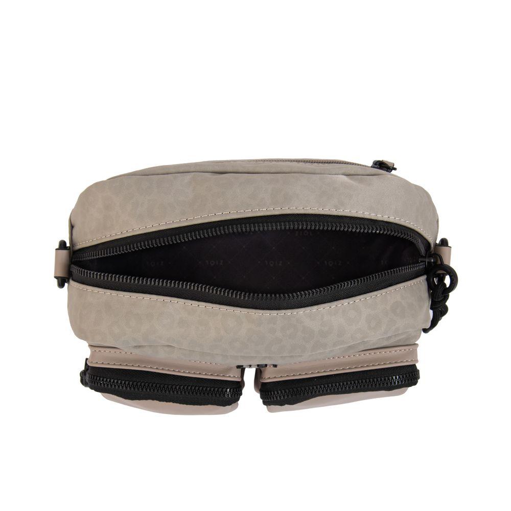 Cartera bandolera selina mediana gris-3