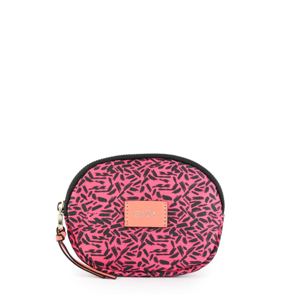 Monedero redondo pequeña paulette fucsia-0