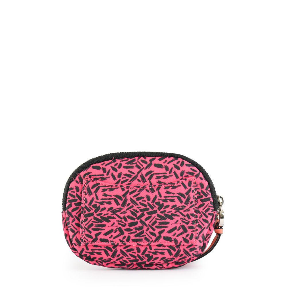 Monedero redondo pequeña paulette fucsia-1