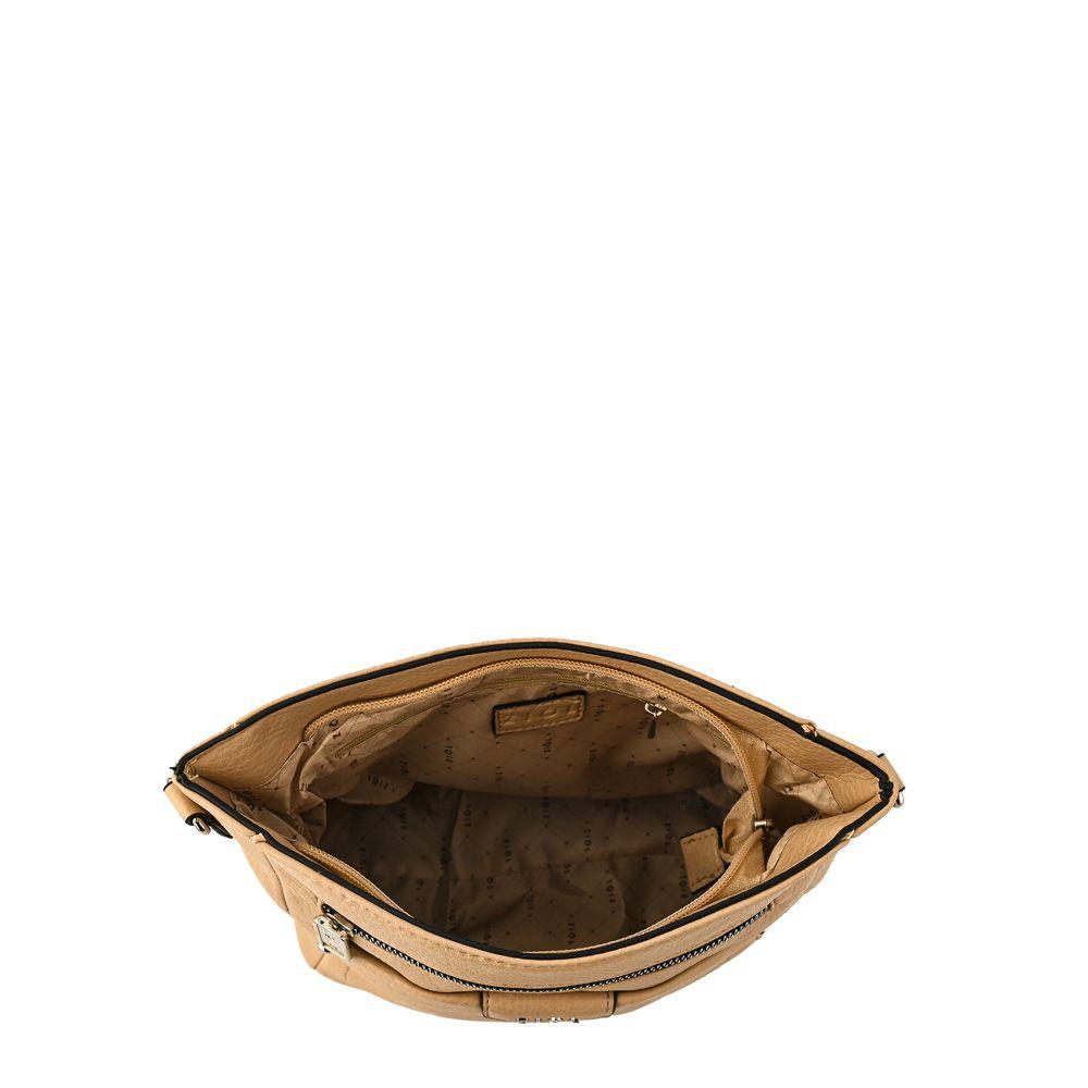 Cartera bandolera mediana lolita beige-3
