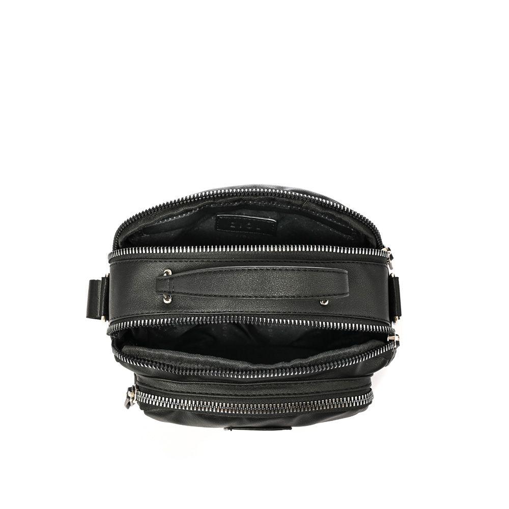 Cartera bandolera pequeña dátil negro-3