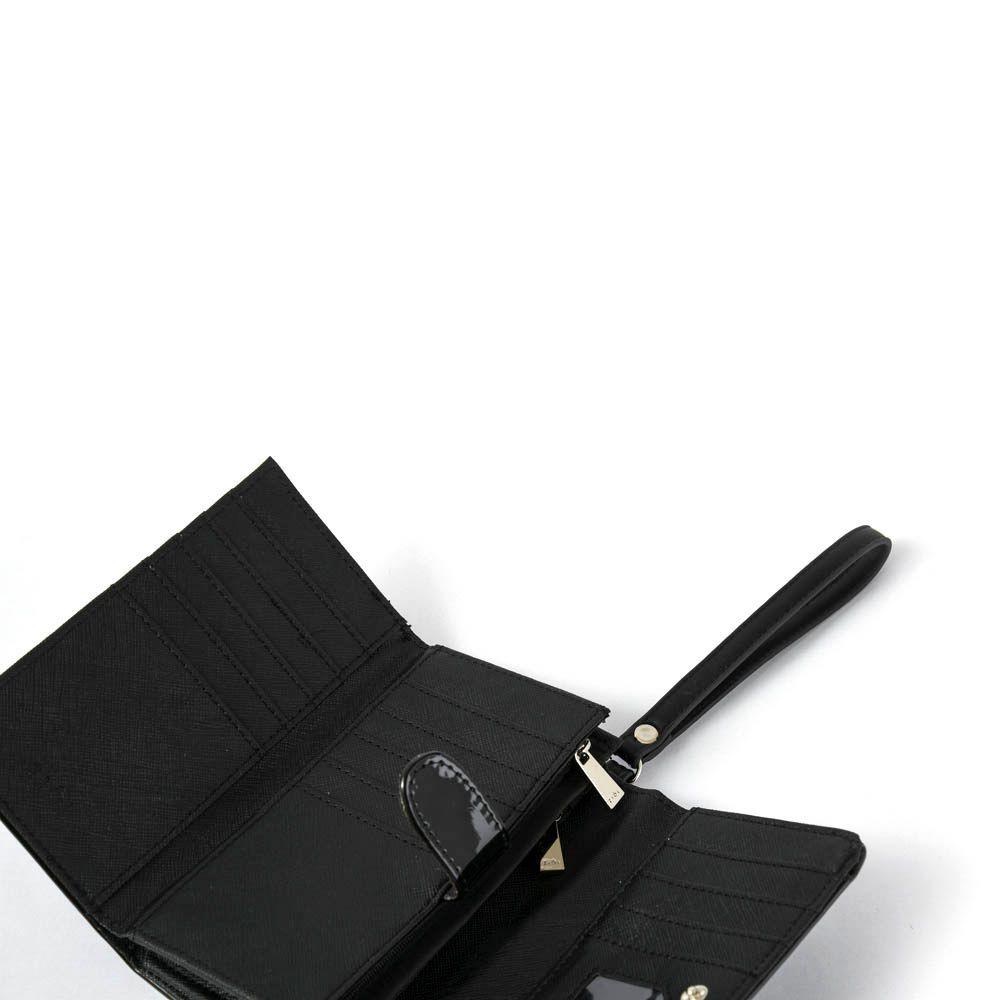 Billetera acordeon mediana tamarinda negro-2