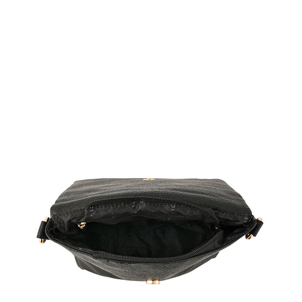 Cartera bandolera mediana arlet negro-3