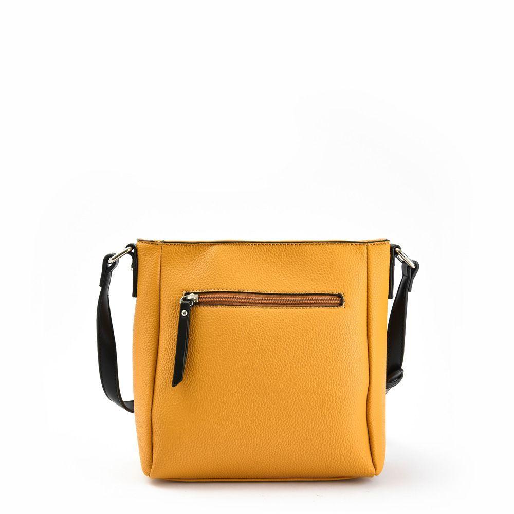 Bodrum Cartera Tipo Bandolera Mostaza-1