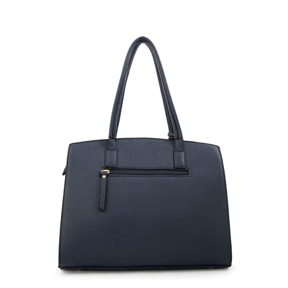 Cartera tote yanina azul oscuro-2