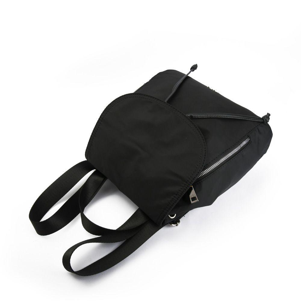 Blaire Mochila Con Tapa Mediana Negro-3