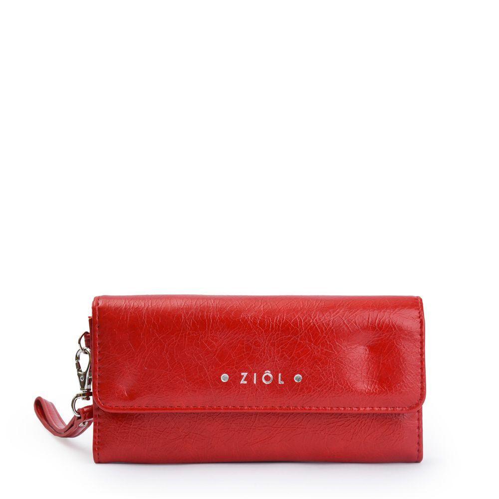 Automne Billetera Grande Rojo-0