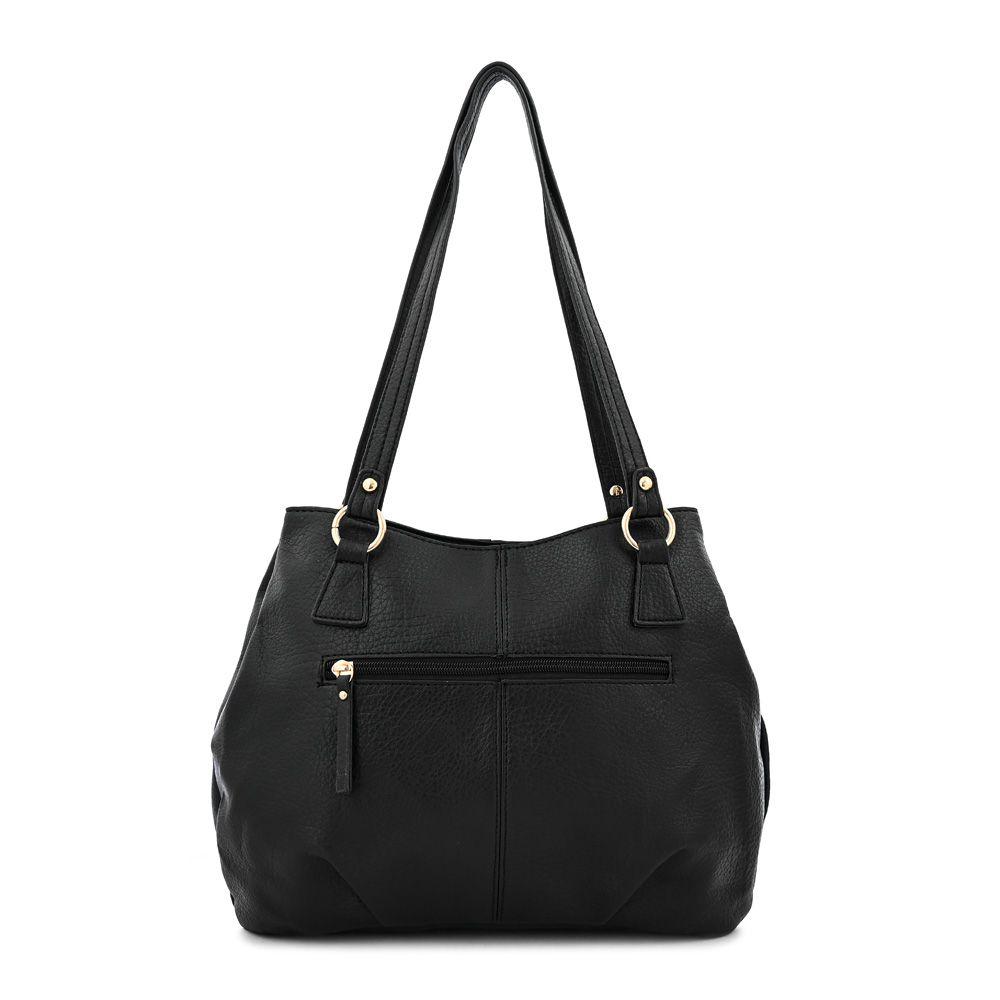Cartera dos asas tres divisiones grande zahara negro-2