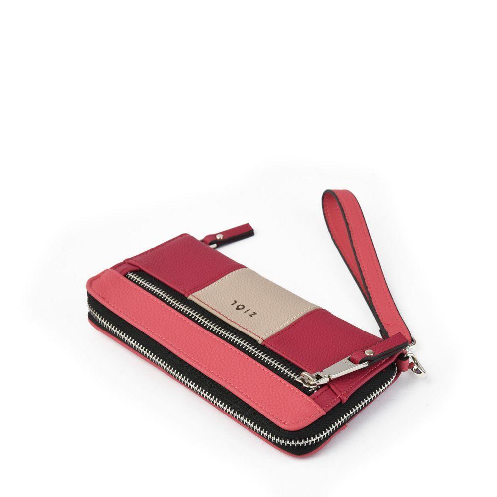 Mersin Billetera Tipo Estuche Acordeon Grande Fucsia-1