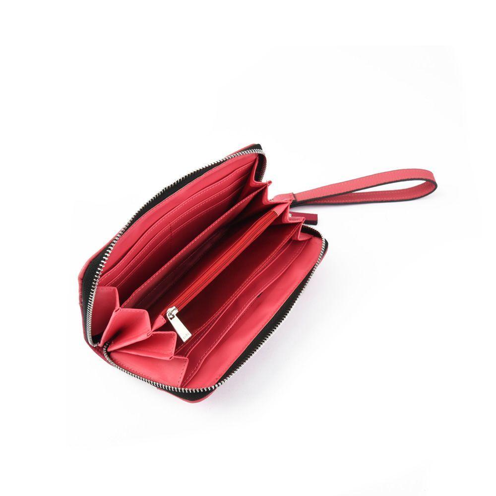 Mersin Billetera Tipo Estuche Acordeon Grande Fucsia-2