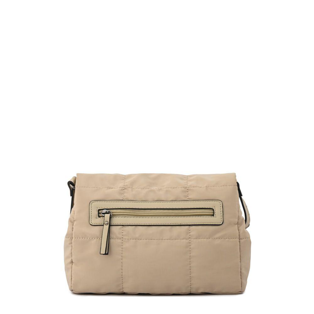 Cartera bandolera con tapa mediana tanya beige-2