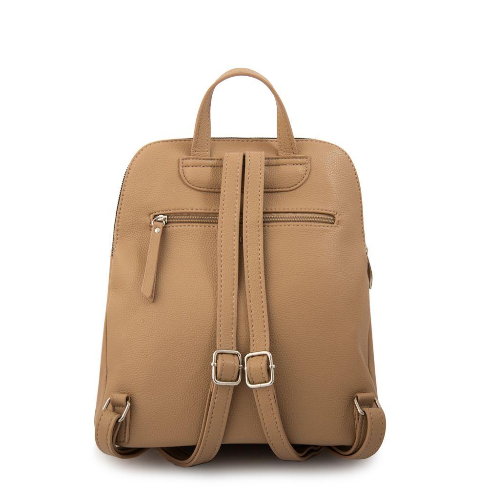 Mochila javiera mediana taupe-2