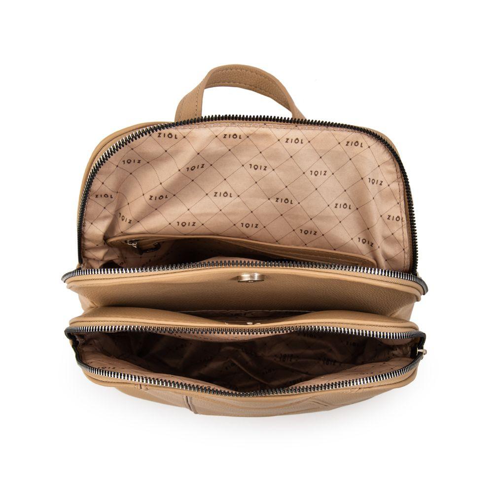 Mochila javiera mediana taupe-3