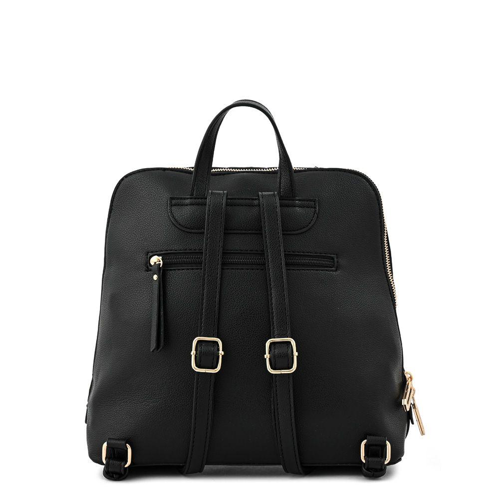 Mochila mediana creta negro-2