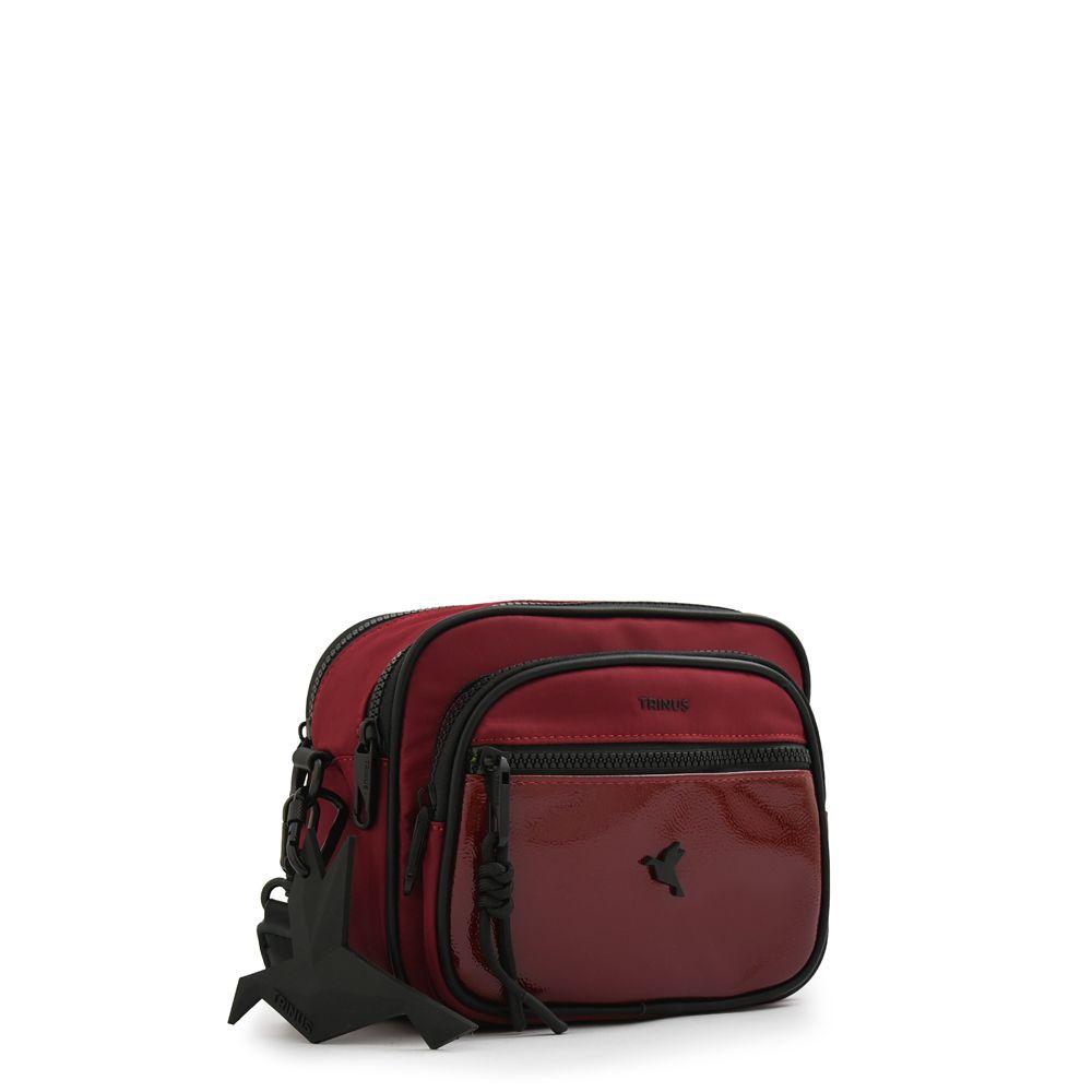 Cartera Bandolera mediana carina burdeo-1