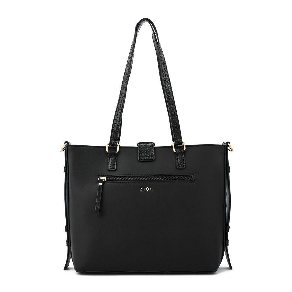 Cartera dos asas tres divisiones mediana federica negro-2