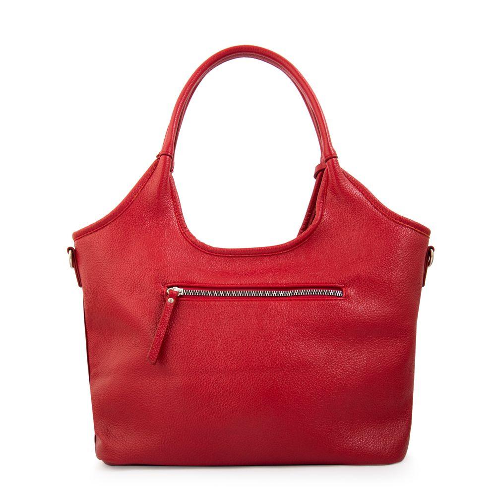 Cartera tote noelia grande rojo oscuro-2