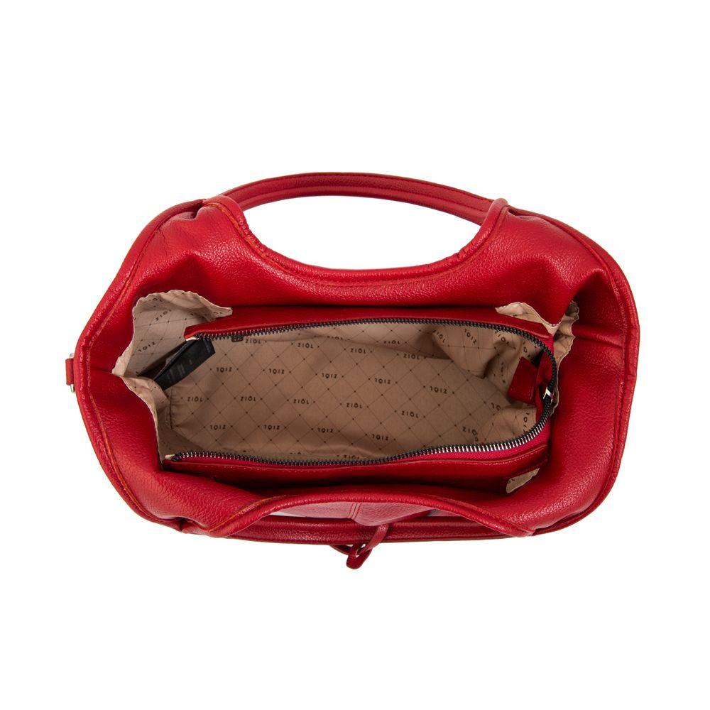 Cartera tote noelia grande rojo oscuro-3