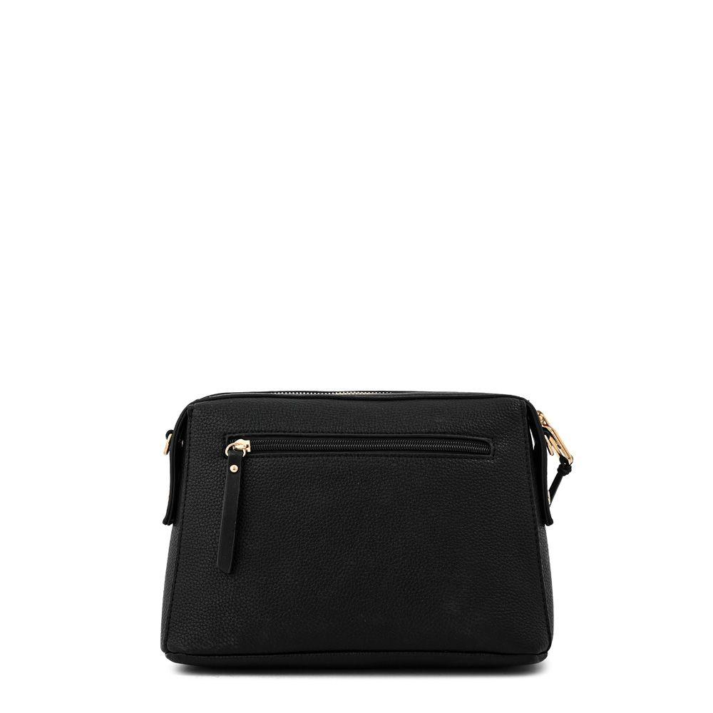 Cartera bandolera mediana zia negro-2