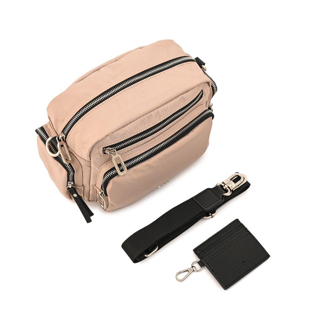 Cartera Bandolera megan pequeña rosa viejo-4