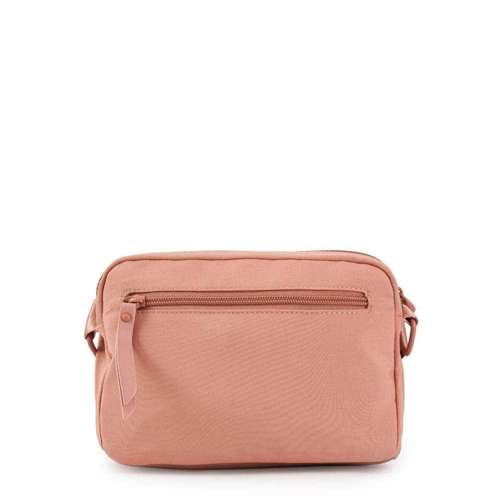 Cartera bandolera mediana veby rosa viejo-2