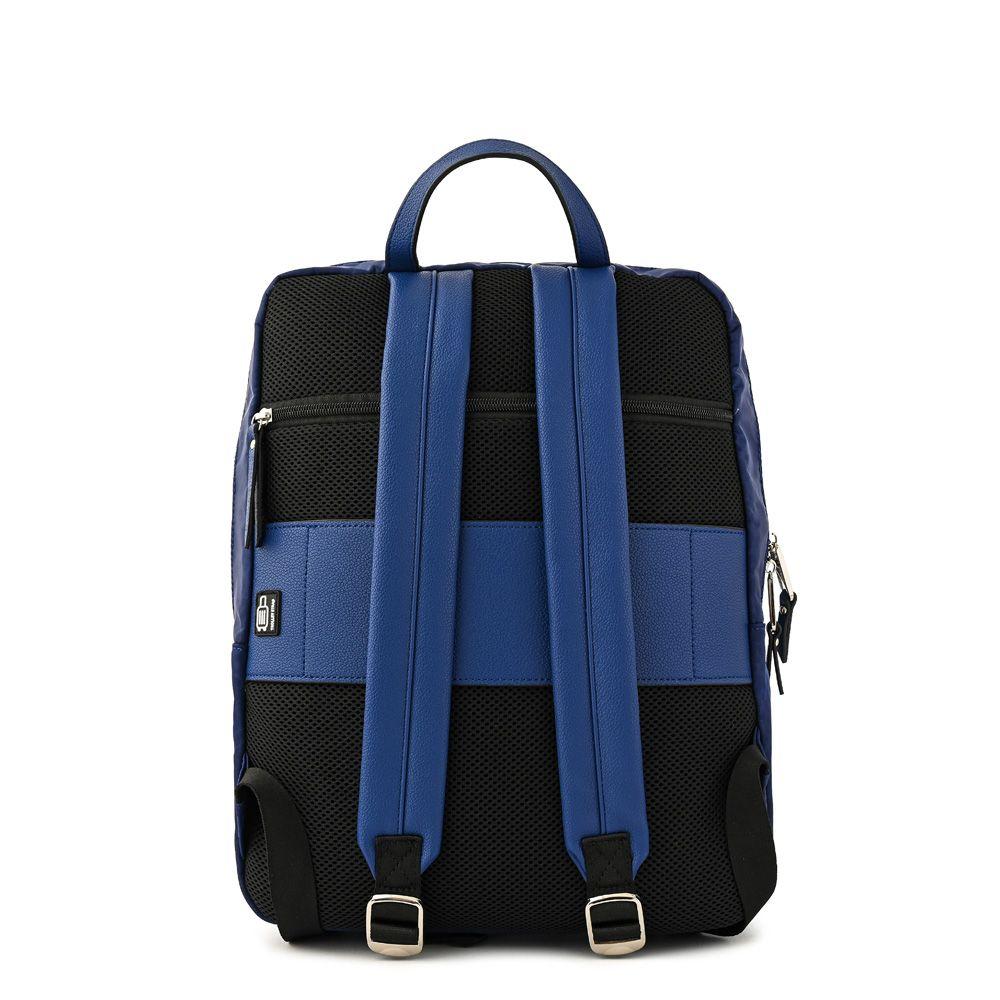 Mochila Porta Notebook Grande Oliana Azul Electrico-2