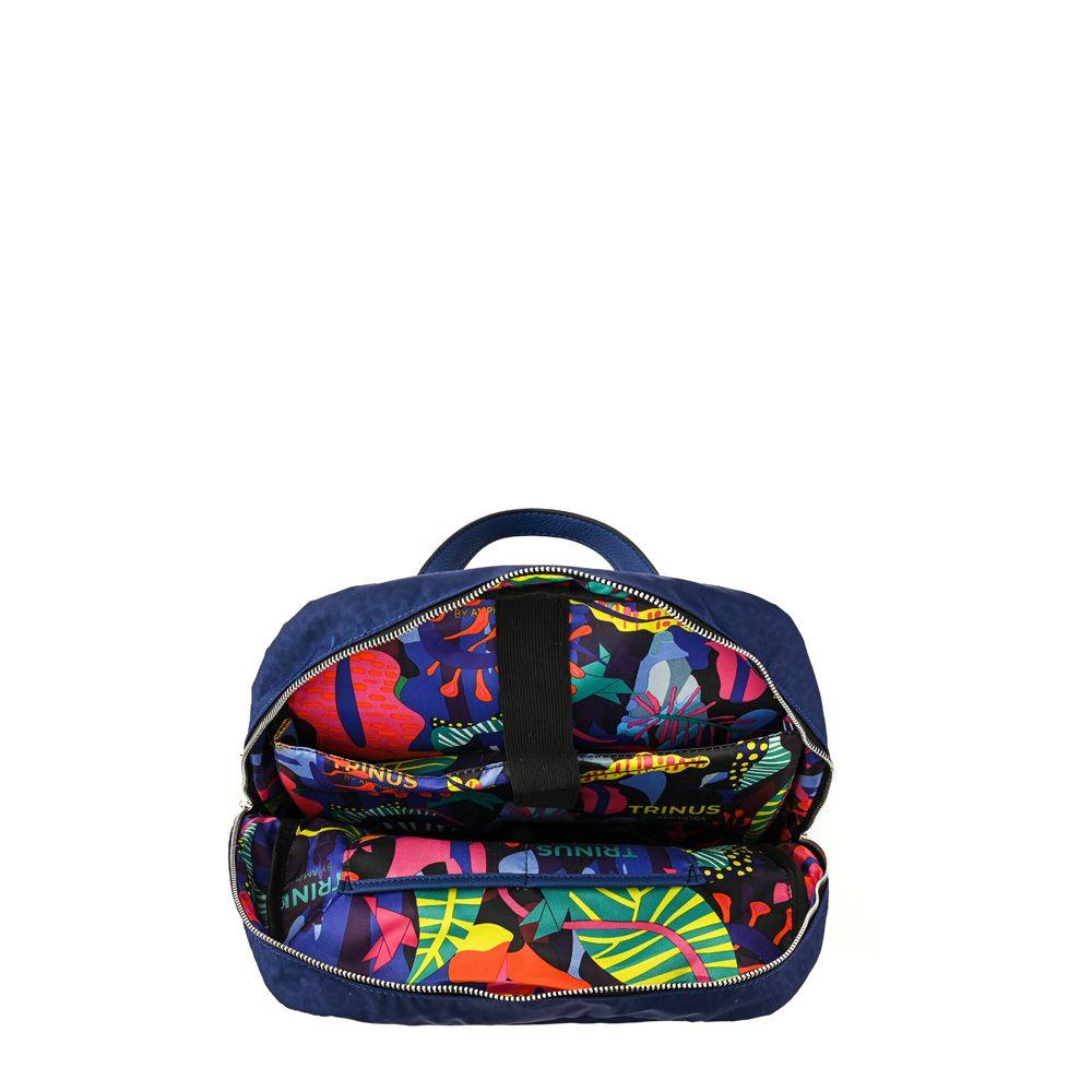 Mochila Porta Notebook Grande Oliana Azul Electrico-3