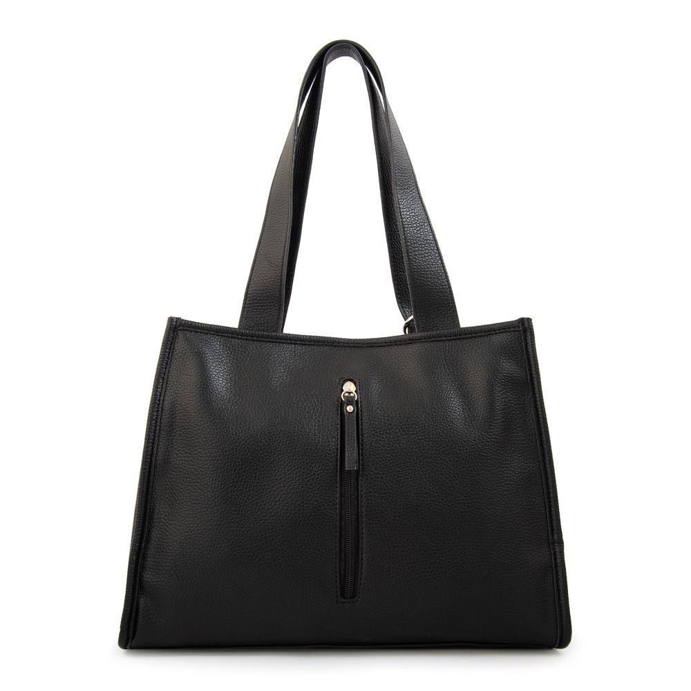 Cartera tote renatta mediana negro-2