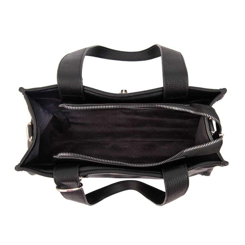 Cartera tote renatta mediana negro-3