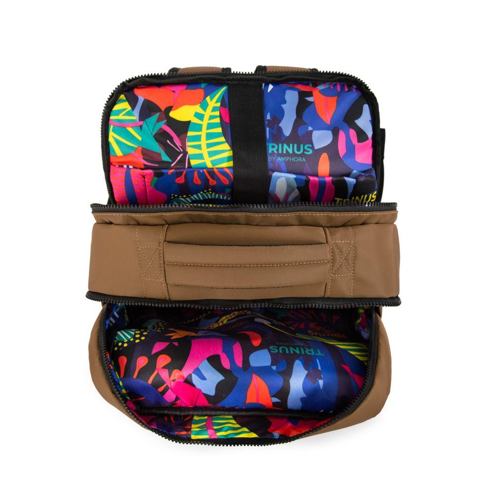 Mochila travel grande dania beige oscuro-3
