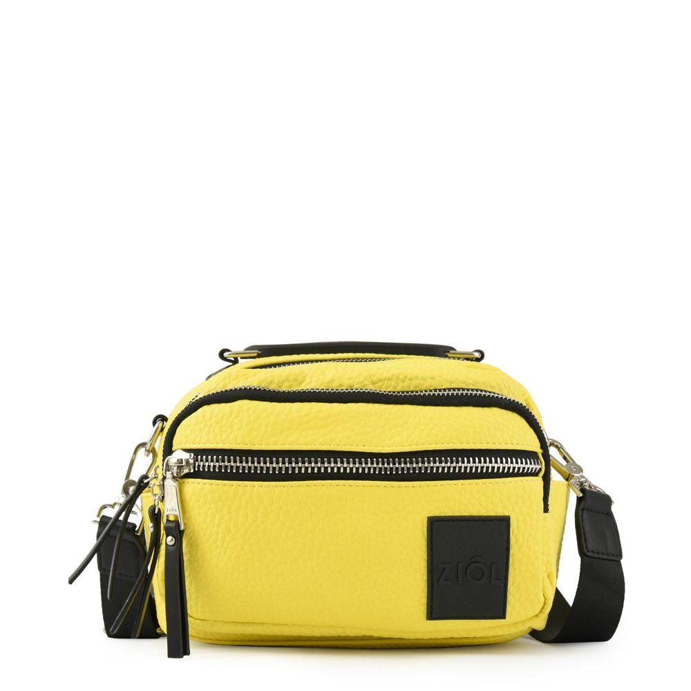 Cartera bandolera mediana arayan amarillo-0