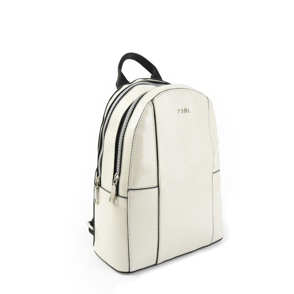 Mochila mediana baci blanco crudo-1