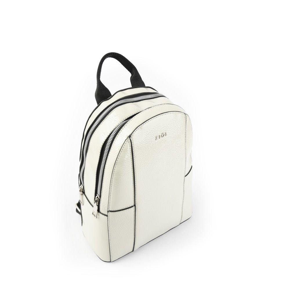 Mochila mediana baci blanco crudo-2