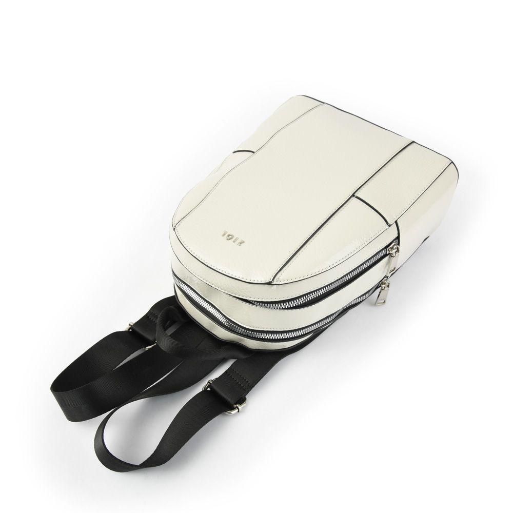 Mochila mediana baci blanco crudo-3