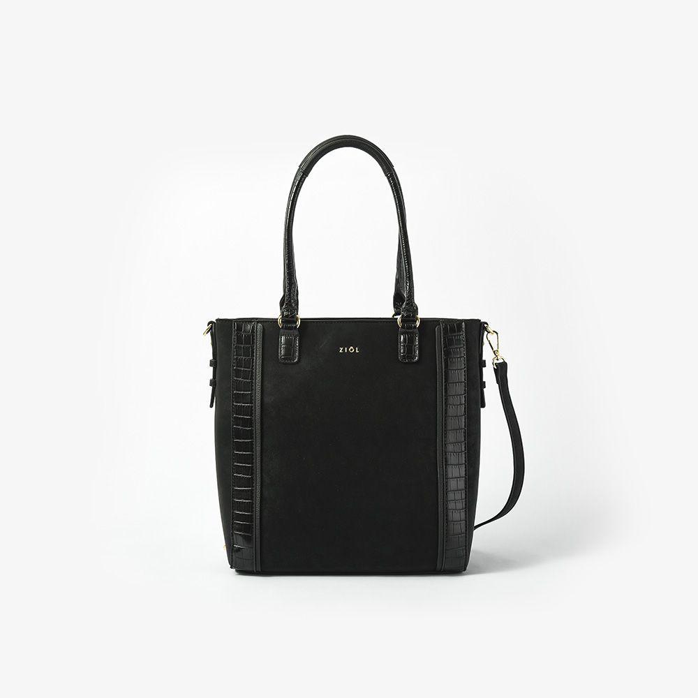 Verdana Cartera Tipo Dos Asas Shopping Negro-0