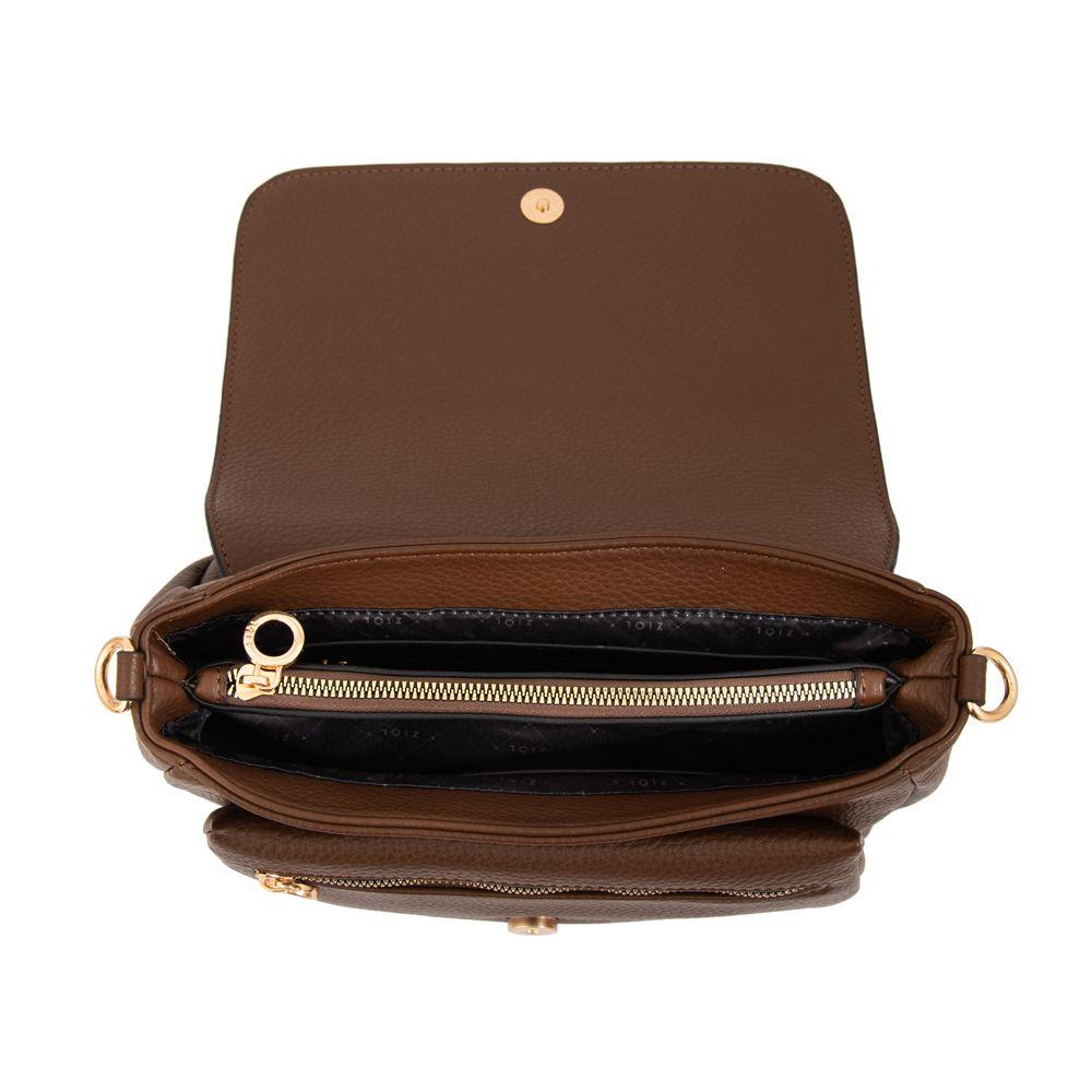 Cartera bandolera gwen mediana café oscuro-3
