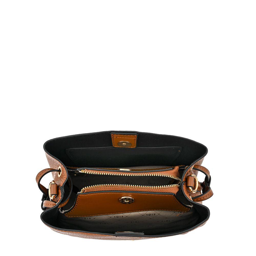 Cartera bandolera mediana ariadna café-3