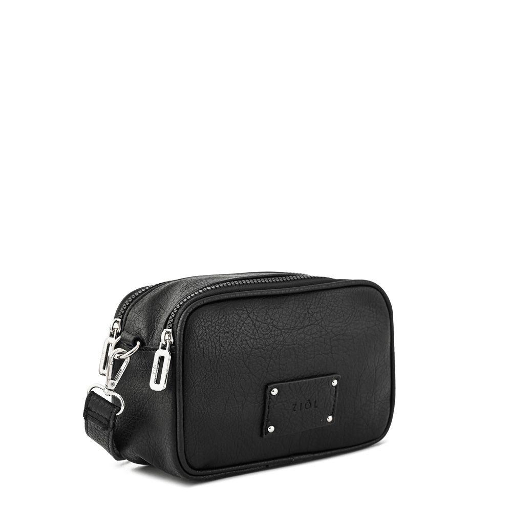 Cartera bandolera mediana becca negro-1