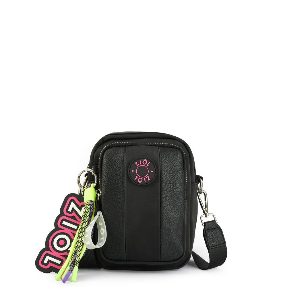Cartera bandolera pequeña goshi negro-0
