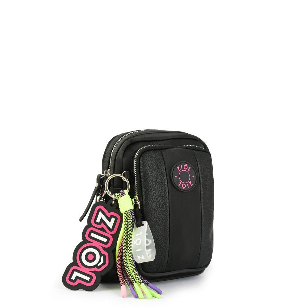 Cartera bandolera pequeña goshi negro-1